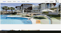 Desktop Screenshot of 7emlak.com